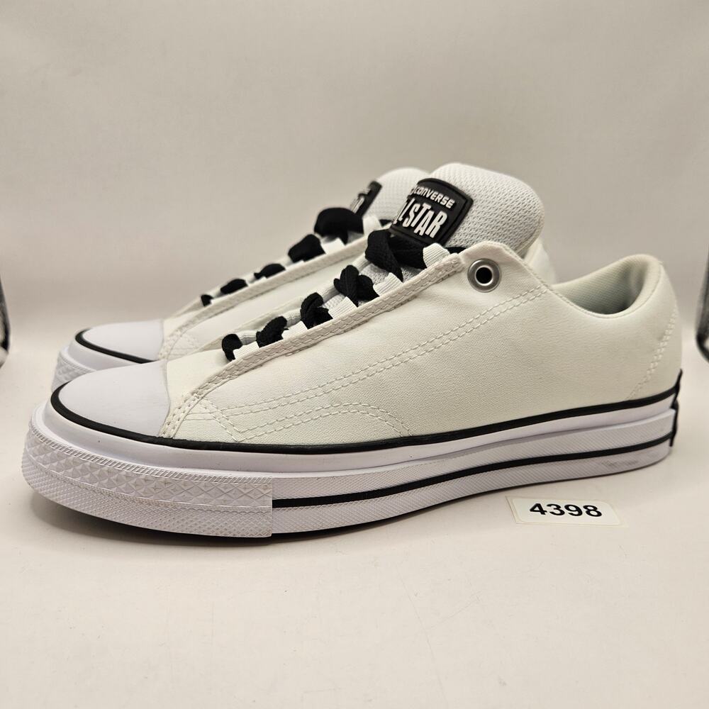 CONVERSE MEN'S 8.5 CHUCK TAYLOR ALLSTAR PUFF FAT TOUGUE LO WHITE A14722C
